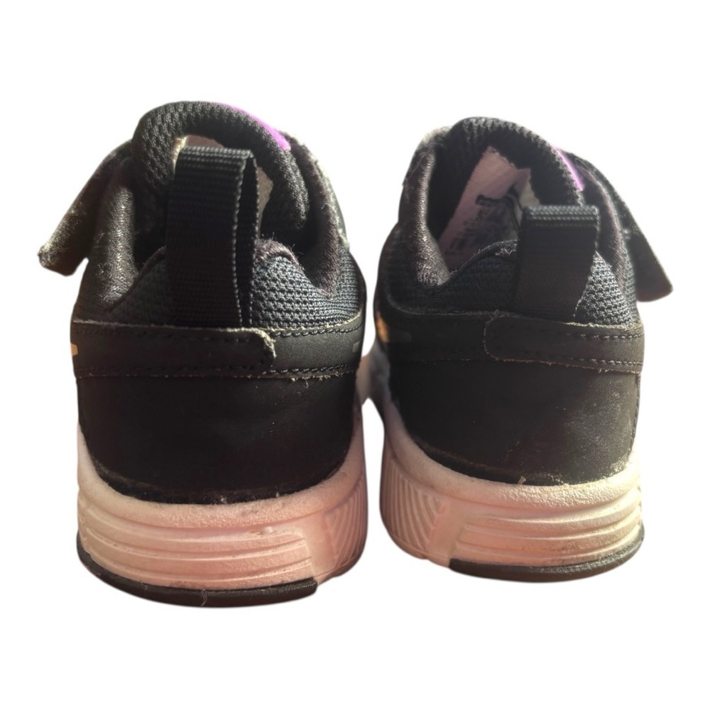 Nike Dart Toddler Sz 5C Black & Purple Sneakers, Great Used Condition - Picture 8 of 9